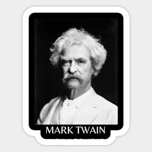 mark twain Sticker